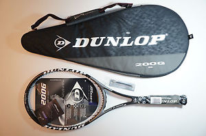 NEW DUNLOP MUSCLE WEAVE TECTONICS 200G 95 MIDPLUS HAAS RACKET 4 1/2 L4 EU4