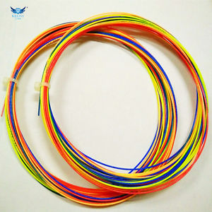High Rebound Rainbow 0.66 badminton racquet string,10pcs/lot,28-35LBS,quality