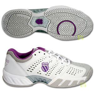 K-Swiss Mujer Zapatillas de tenis Bigshot Blanco suave/púrpura