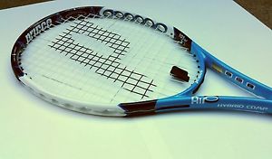 Prince TT Air O Hybrid Oversize Tennis Racquet 1/4 grip FRESH STRING/GRIP