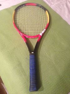 Prince Precision Equipe Over Size- Grip:4-1/2- Good Condition- Normal  Usage
