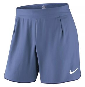 Nike 7" Gladiator Federer Dri-Fit Tennis Ocean Fog $80 Shorts (729399 404) - XS