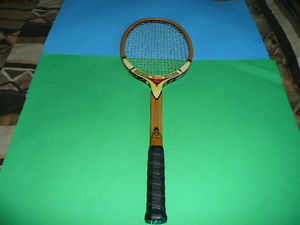 Vintage TAD DAVIS 1970`S Wood Tennis Racquet Collectible Excellent Condition