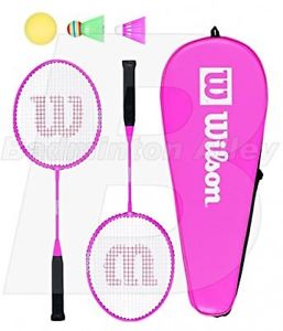 Wilson Hope Junior Badminton Set Kit Sport Outdoor Starter kids Eye Cordination