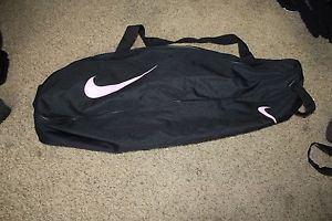 NIKE TENNIS PLAYER BAG RACQUET SPORT BAG BLACK /PINK