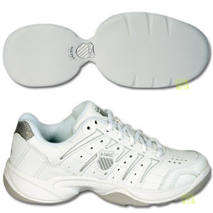 K-Swiss Mujer Zapatillas de tenis Grancourt II Carpet blanco/plata