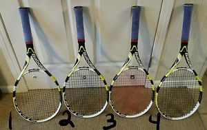 Babolat Aero Pro Drive + GT Tennis Racquet 4 3/8 Graphite Tungsten 4 to choose
