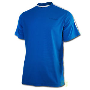 Head Junior Camiseta de tenis Doherty JR camiseta azul / blanco