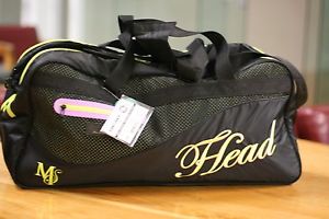 HEAD Tennis Bag MARIA SHARAPOVA COURT BAG, 26"X 12"X 7", Black Green