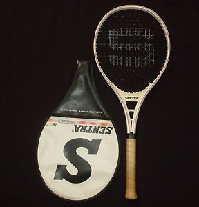 Sentra Ceramic White Panther V  281/4" Tennis Racquet 4 1/4 L Grip Size #12299
