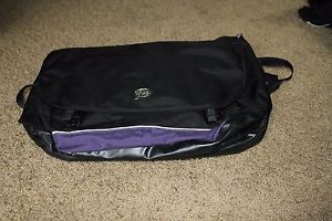 KNOG SHOULDER BAG BLACK/PURPLE DAY TRAVEL BAG BANDOLERO