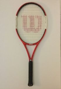Wilson Tennis Racket - Ncode N six one 9oz Signature Roger Federer 4