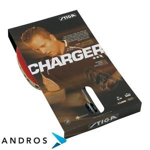 STIGA Charger TUBE raquette 3 étoiles ping pong