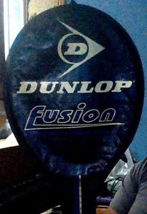 DUNLOP TACTICAL SERIES FUSION,  GRAPHITE COMPOSITE TENNIS RACQUET W/COVER 4 3/8"