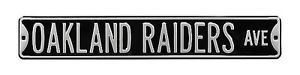 Oakland Raiders Plaque de Rue,rue Signe,NFL Football,91 cm MUST SEE