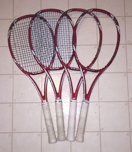 (4) Yonex VCORE Tour 89 Tennis Racquets