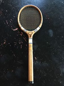 Vintage Ranger Box Clemente Dunlop Tennis Racket