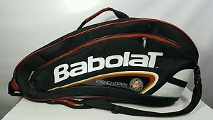 BABOLAT ROLAND GARROS FRENCH OPEN TENNIS BAG RACQUET CASE 6 PACK