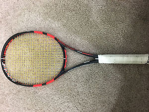 Babolat Pure Strike 100 used 4 3/8