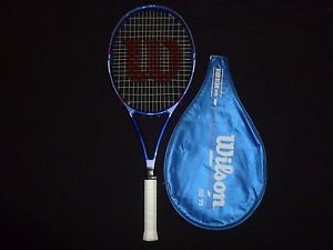 Wilson Graphite 95 HB 95 Tennis Racquet 4 3/8" With Cover #12
