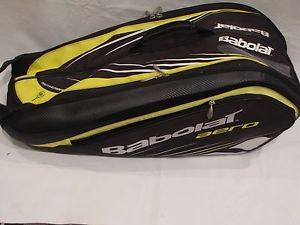 BABOLAT Aero 9 Pack Tennis Racket Racquet Bag Backpack Isothermal Compartment