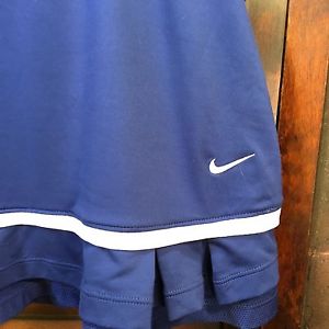 Nike Tennis Skirt Dri Fit Blue Medium