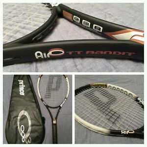 Prince AirO TT Bandit tennis racquet 105 sq in 4 1/2 grip, good condition w/ bag