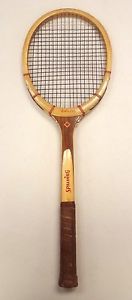 Vintage Spalding Handmade Tennis Racket Purchased At Maya Angelou's Estate Sale