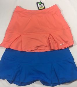 NWT Lot of 2 Women's Nike Dri-Fit Tennis Running Skirt Skort Shorts SZ Small