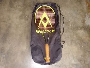 VOLKL C-10 TENNIS RACQUET 41/2 LEATHER GRIP/FANTASTIC SHAPE