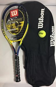Wilson Nano Carbon Tour 110 Tennis Racket With Bag And Ball
