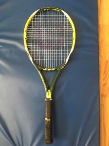 WILSON K FACTOR K PRO TEAM FX AROPHITE BLACK TENNIS RACQUET 100 HEAD GRIP 4-1/2