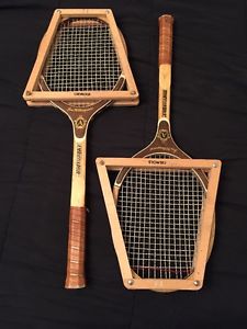 Vintage LOT wooden Tennis Racquet CHEMOLD Ambassador 4 5/8" grip Jim Witherspoon