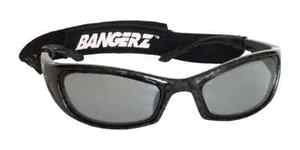 Bangerz HS-8200 Baseball Sunglasses - Sports Eye Protection Carbon Frame/Mirror