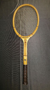 Vintage Hanil Victory wooden tennis racket-medium 4 5/8