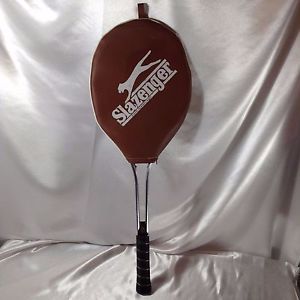 Vintage Slazenger Tennis Racket w/ Case - Made In Japan