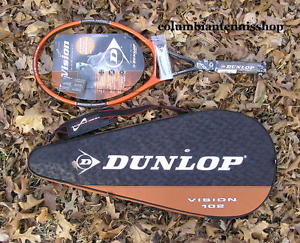 New Dunlop Vision 102 Muscle Weave racket unstrung 4 5/8 (5) L5  Org. $169.99