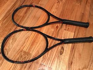2 Wilson Burn FST 99S Tennis Racquets - Grip 3 (4 3/8)