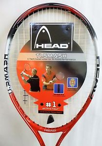 HEAD Ti.SMASH TENNIS RACQUET-NEW W/ TAGS! OVERSIZE HEAD; 27.5" OVERALL LENGTH