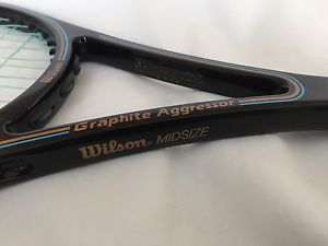 WILSON Aggressor Midsize 4 3/8 TENNIS RACQUET Racket Similar To ProStaff 6.0 85