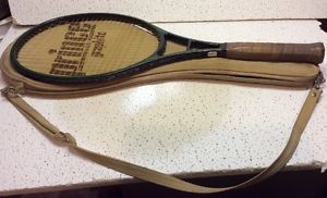 Prince Series 110 Graphite Green Stripe Tennis Racquet With Full Case