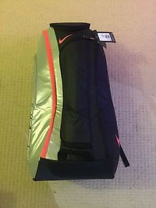 Nike Court Tech 1 Tennis Backpack Bag W/ Insulated Pocket BA4866, Black/Silver