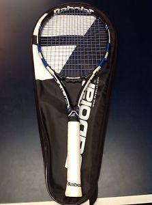 Babolat Pure Drive Plus 4-3/8 Strung Tennis Racquet Mint