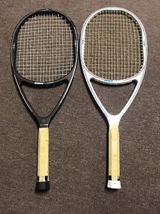 Two Chris 5-Star CTE Tennis Racquets Graphite Power G And Composite Competition