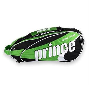 *NEW* Prince Tour Team Green 6 Pack Tennis Bag