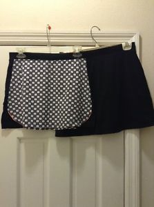 LOT OF 2 TAIL TAIL TECH TENNIS SKORT Skirt BLACK WHITE CUTE SMALL