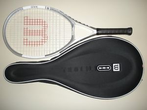 WILSON nCODE n3 OS 113 TENNIS RACQUET  27.5"  4 1/4 (NEW STRINGS)
