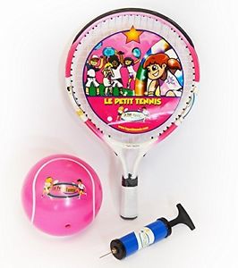 Le Petit Tennis - "Baby" Tennis Racquet 15" (39cm) Pink with Pink Inflatable