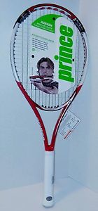 PRINCE JUNIOR Hybrid Red 26 Tennis Racquet Grip Size 0/4 NEW STRUNG David Ferrer