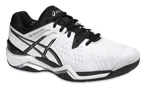 Asics Hombres Calzado de tenis Gel-Resolution 6 Clay Blanco / E503Y-0190